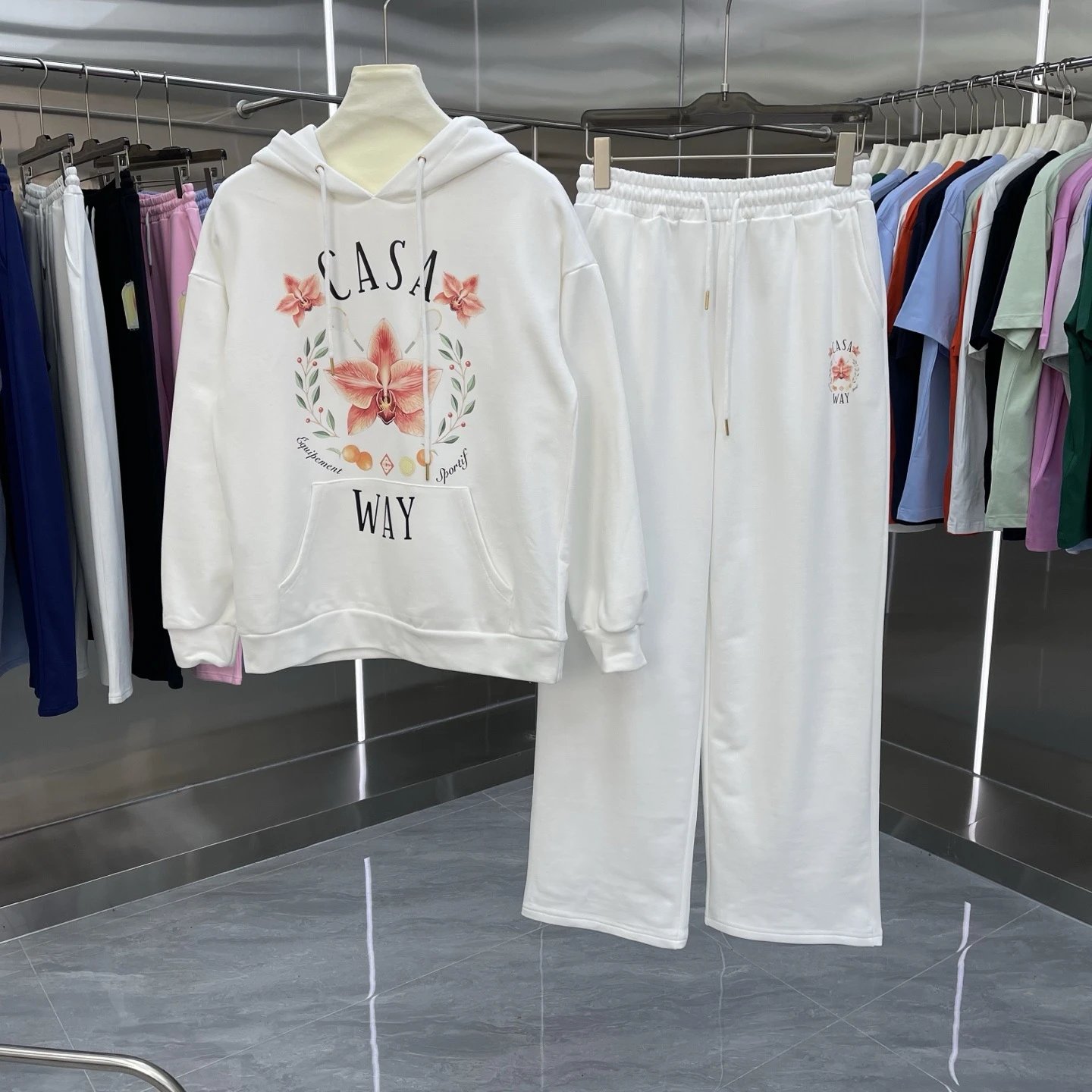 Casablanca Hoodie and Sweatpan