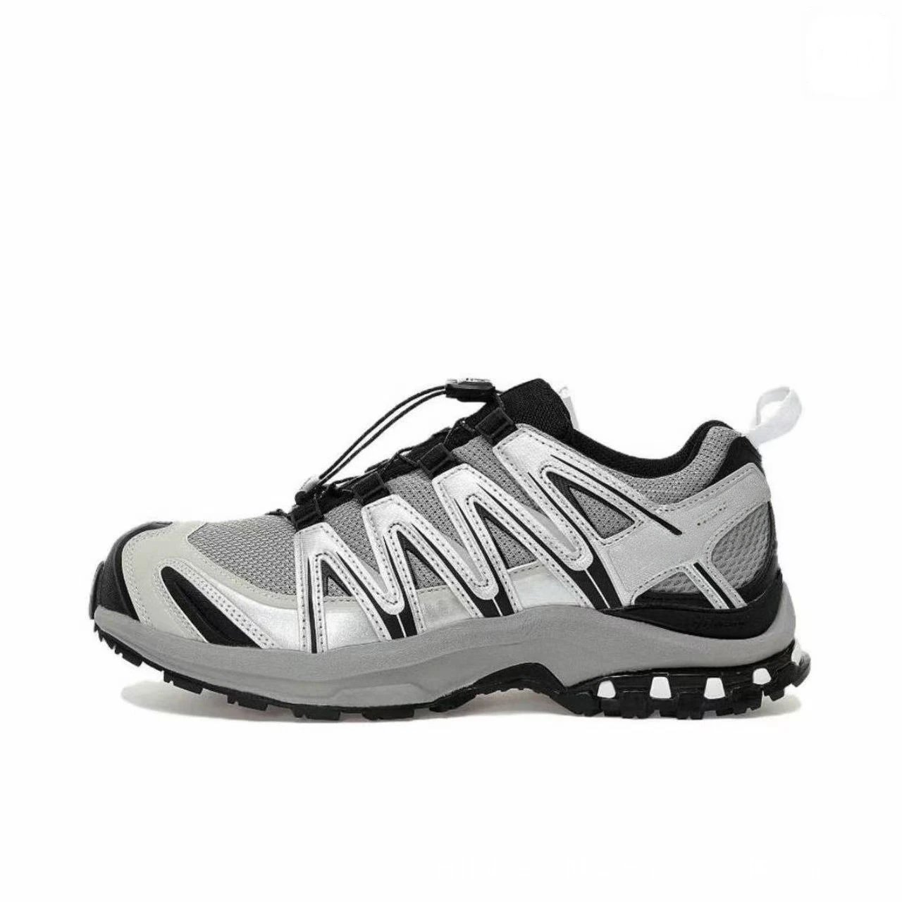 Salomon Multiple trail shoe designs — 3 D Alloy Black