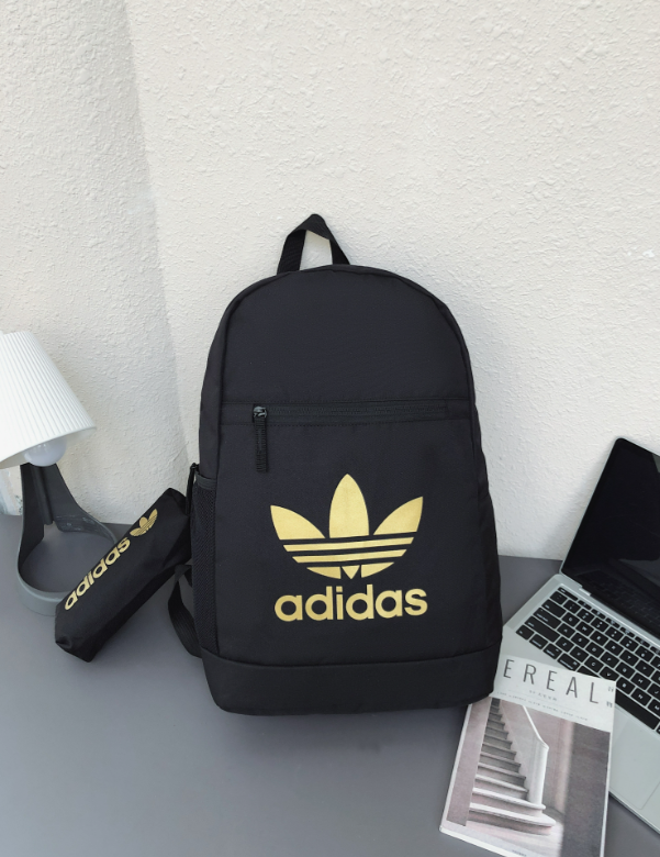Adidas Backpacks Three-Stripe Trefoil Backpack — 2676-4 black