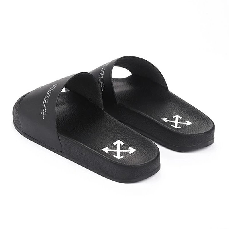 Off-White Industrial Belt Slide Sandals Black/Yellow - 8