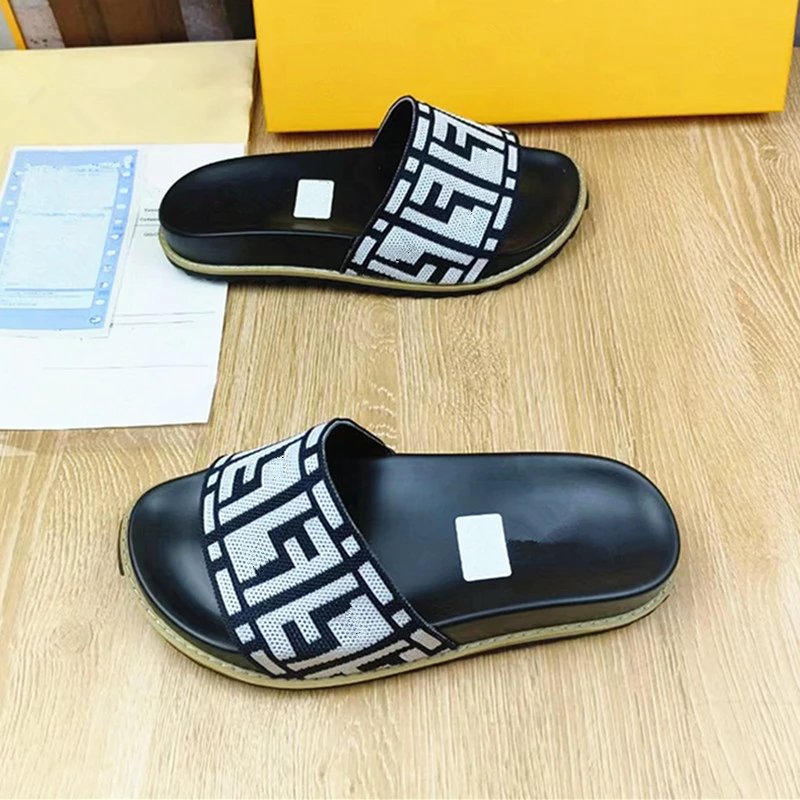 Versace Greca Pattern Slide Sandals Black/Gold Slippers - 15