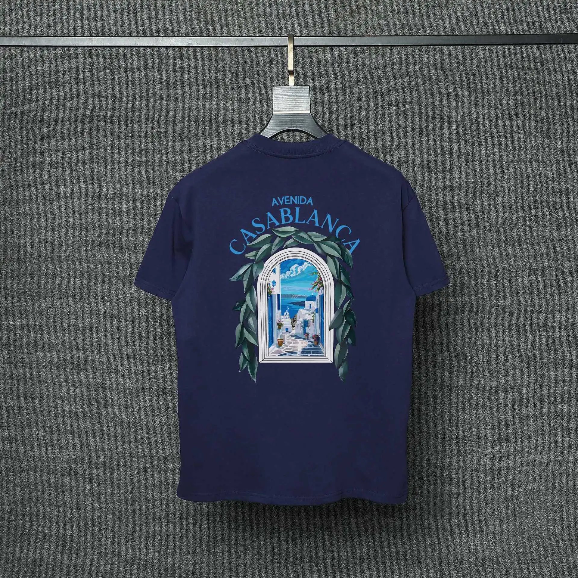 Casa Blanca T-Shirts Ladurée Graphic — 8 Sapphire blue