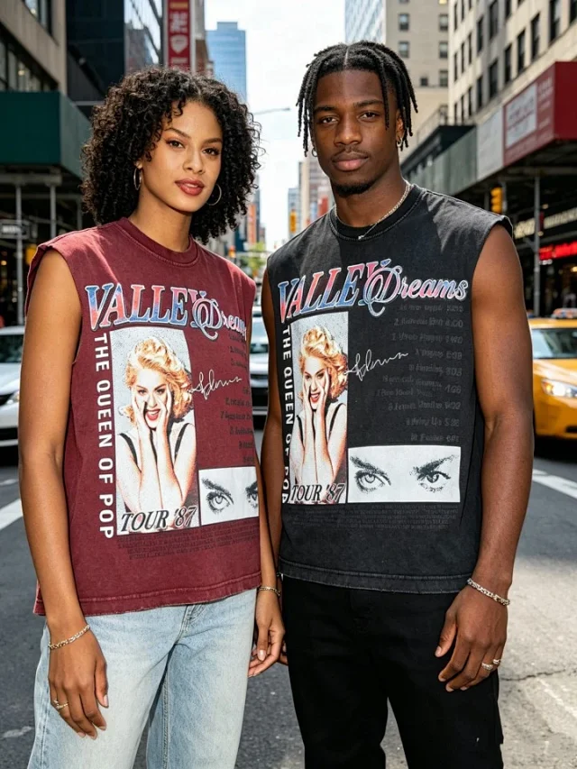 Valley Dreams Vests Washed Graphic Sleeveless Top product detail image 2