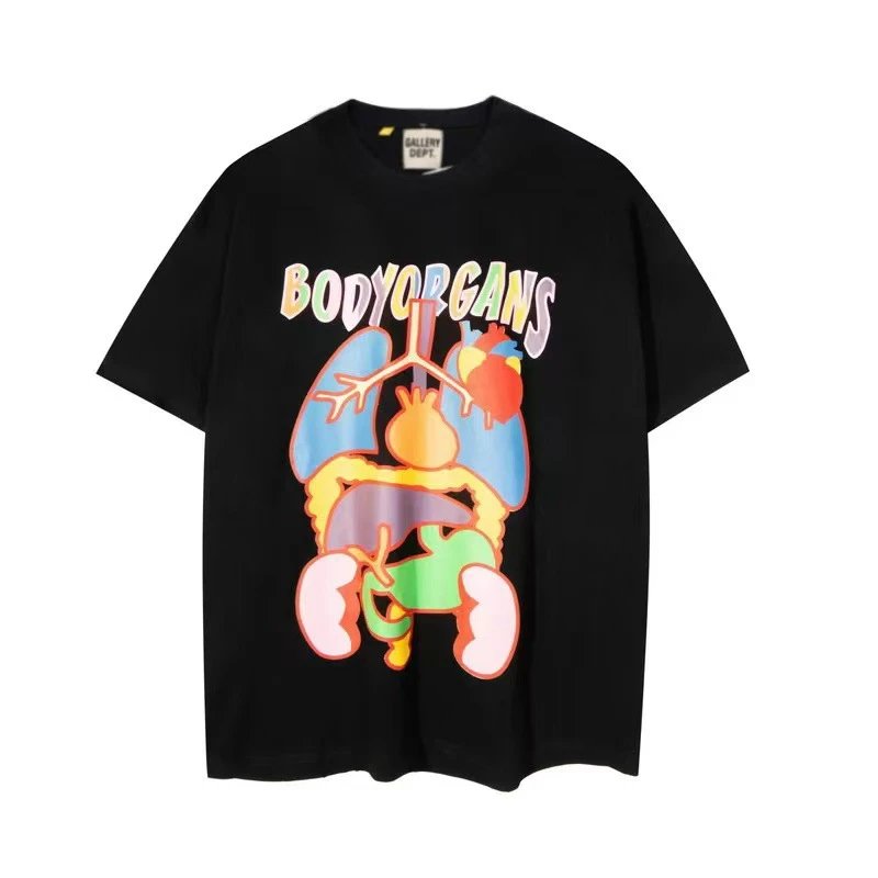 Gallery Dept. T-Shirts Graphic Print Short-Sleeve T-Shirt — 431 black