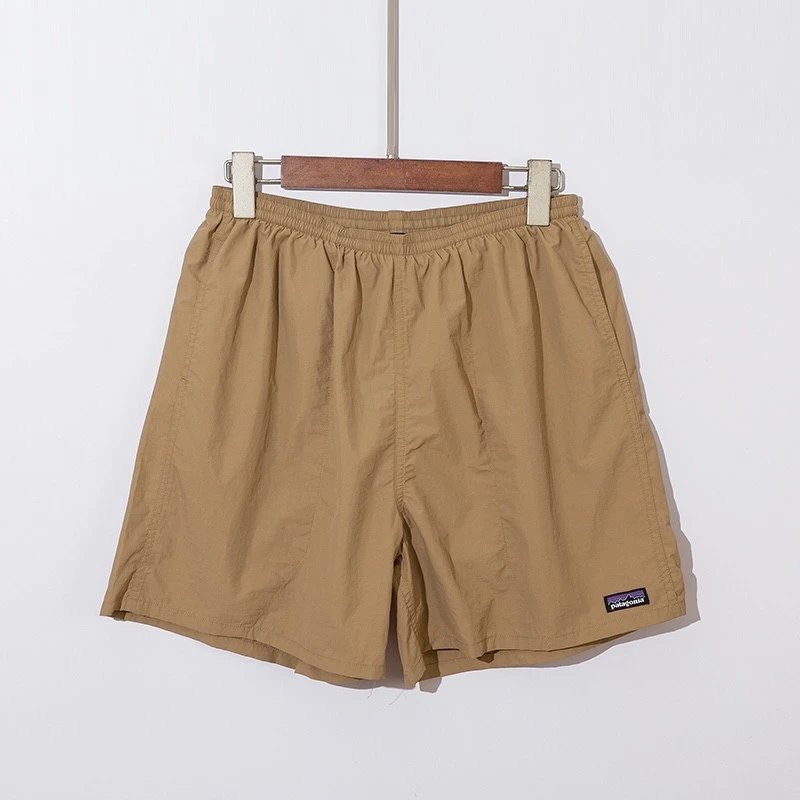 Patagonia Shorts Baggies with Elastic Waist — 8308# Khaki