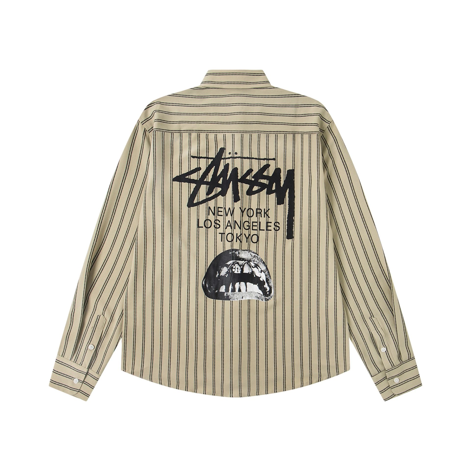 Stüssy Shirts Graphic Plaid Button-Up — 6971 green