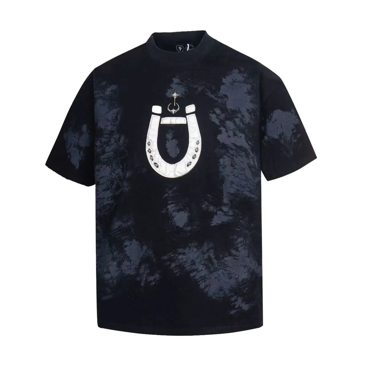 Unbranded T-Shirts Star and crescent moon graphic — Rivet black