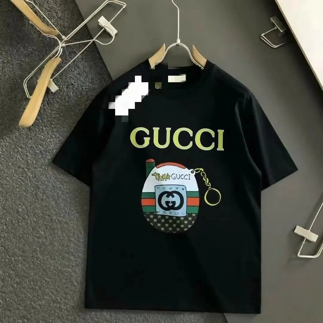 Gucci T-Shirts Logo Graphic — 19 black