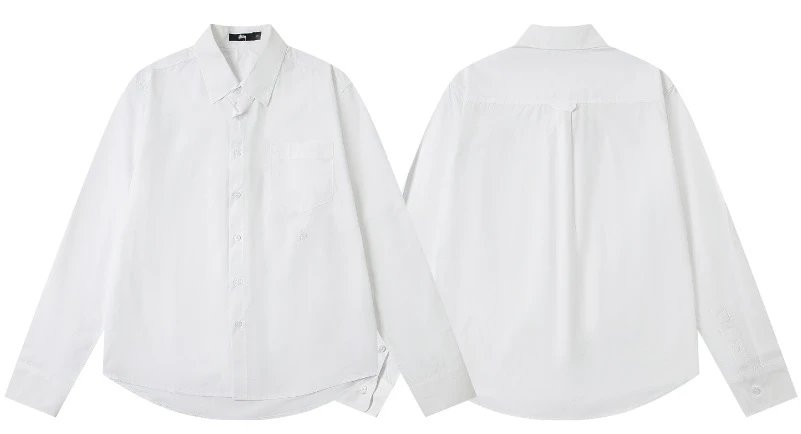 Stüssy Shirts Graphic Plaid Button-Up — 6959 white