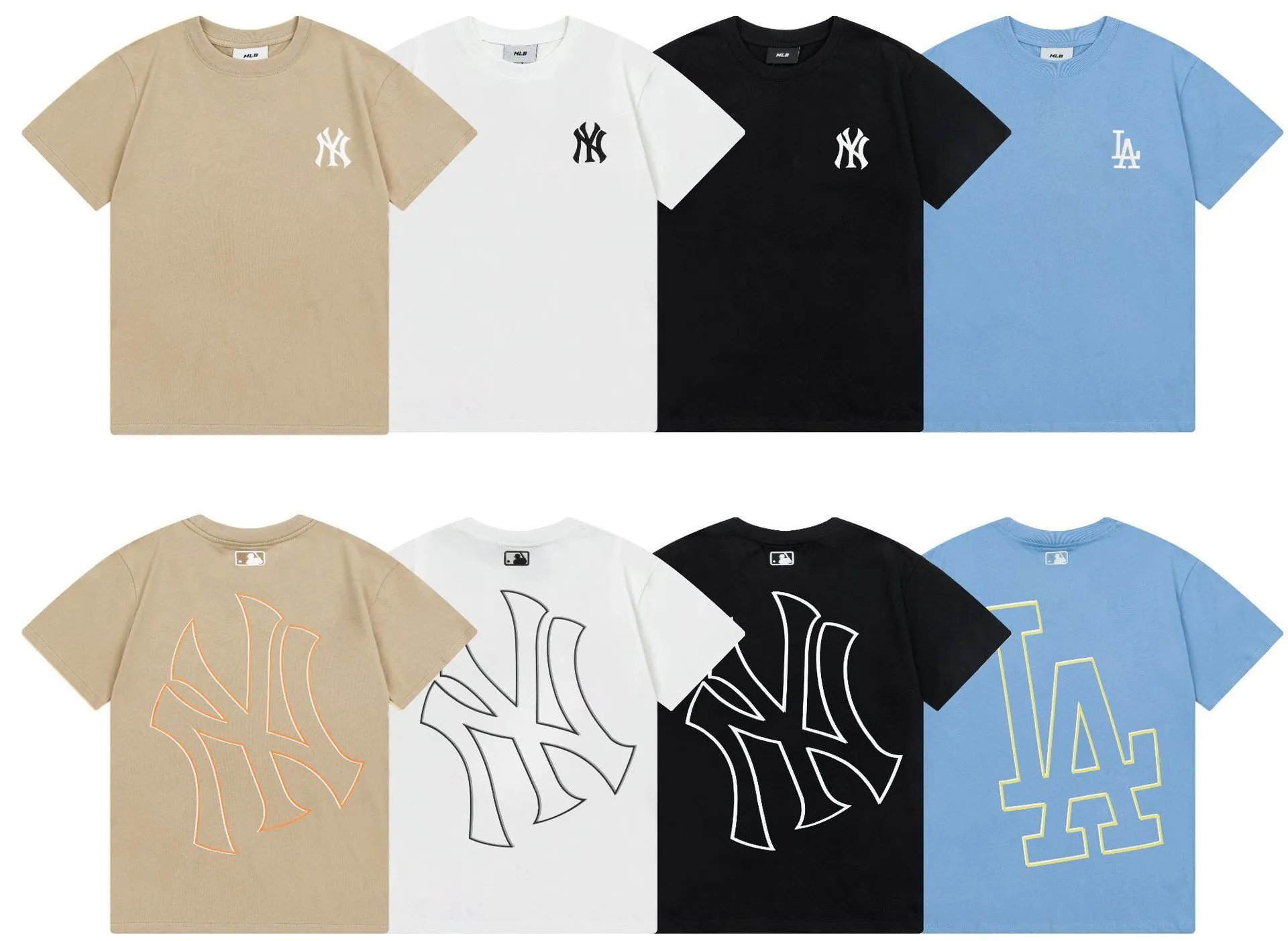 MLB Pocket Detail T-Shirt Off-White - 21