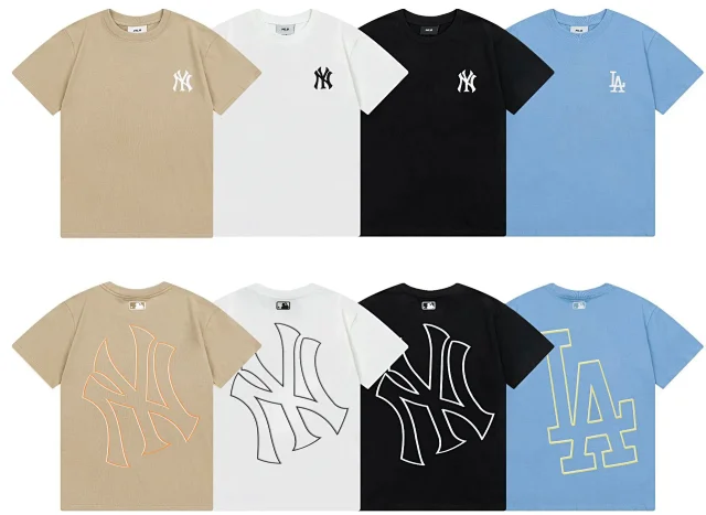 MLB T-Shirts Baseball Team Logo Short-Sleeve T-Shirt product detail image 20