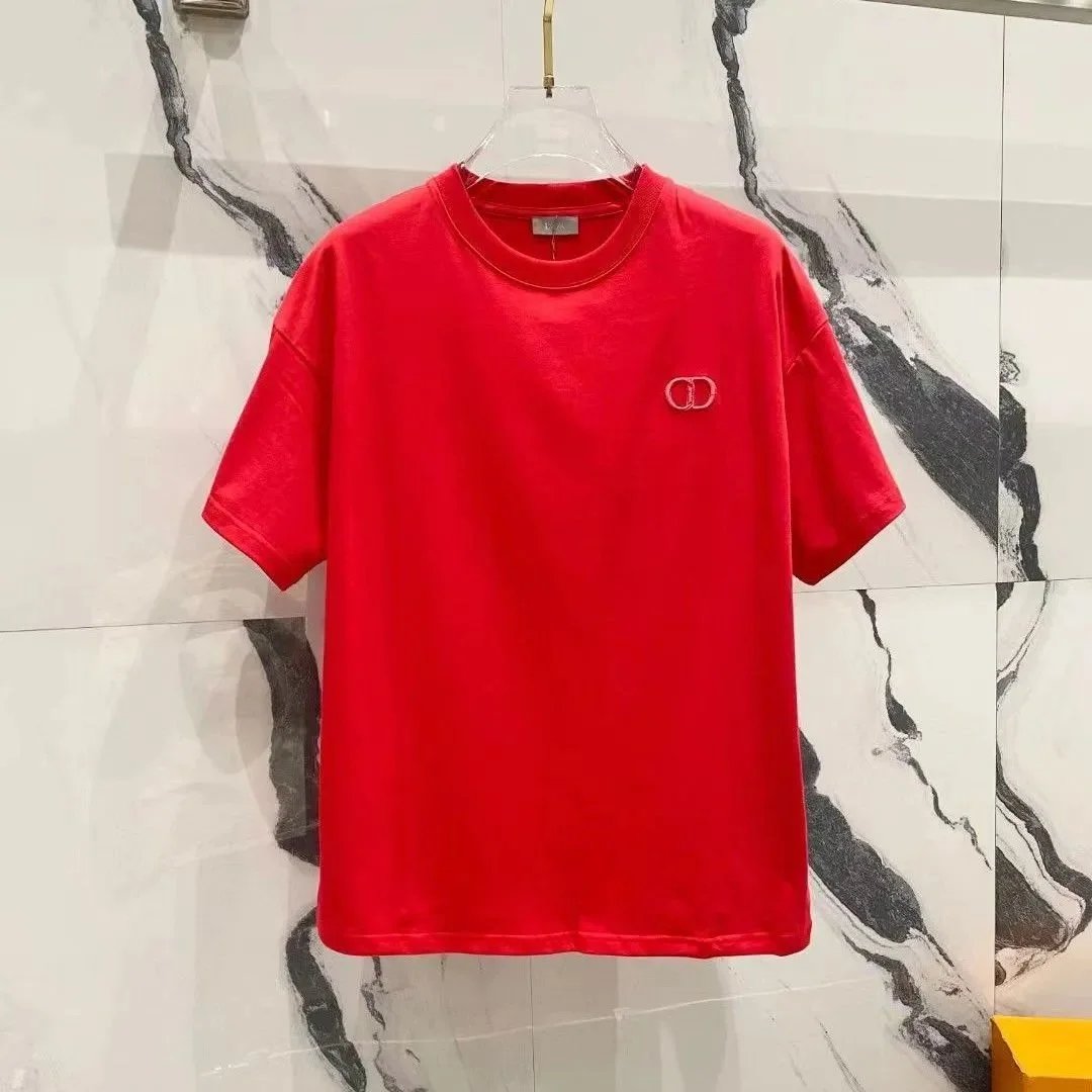 Dior T-Shirts Logo Embroidered — 31