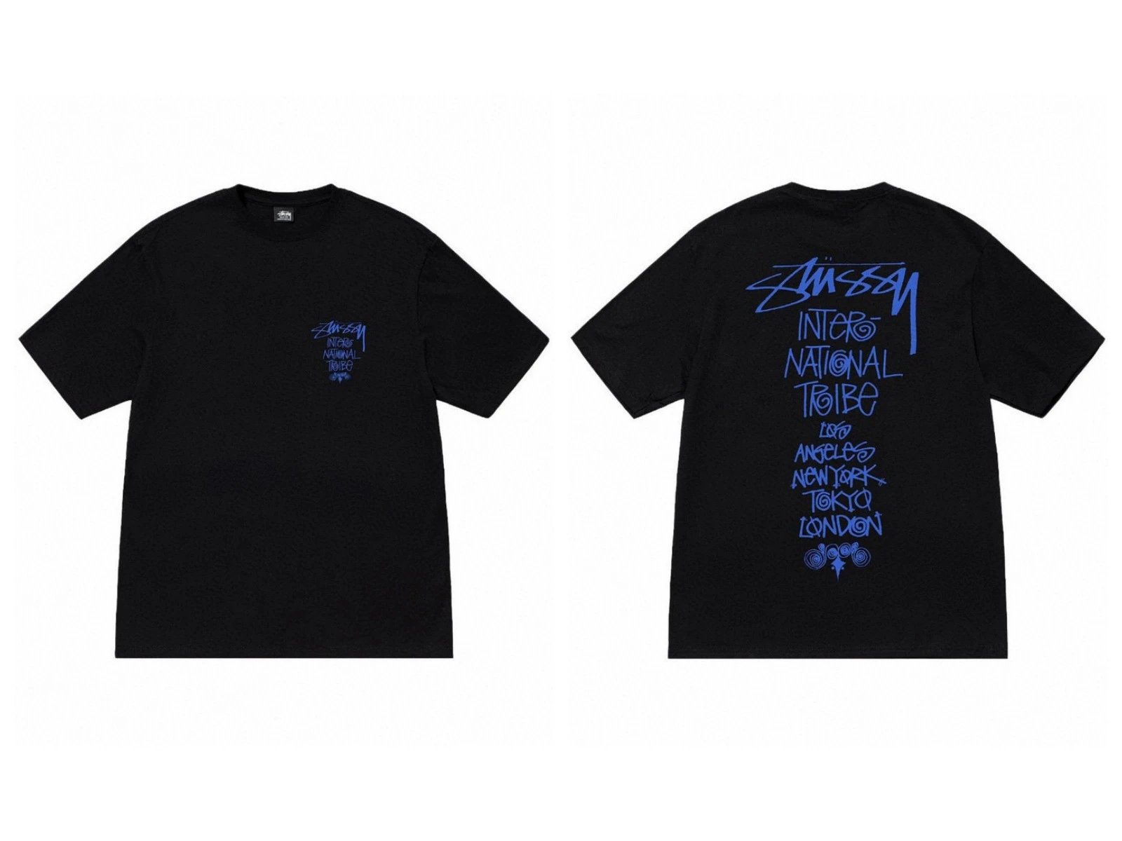 Stüssy T-Shirts TS3K-1 graphic print — 952 black