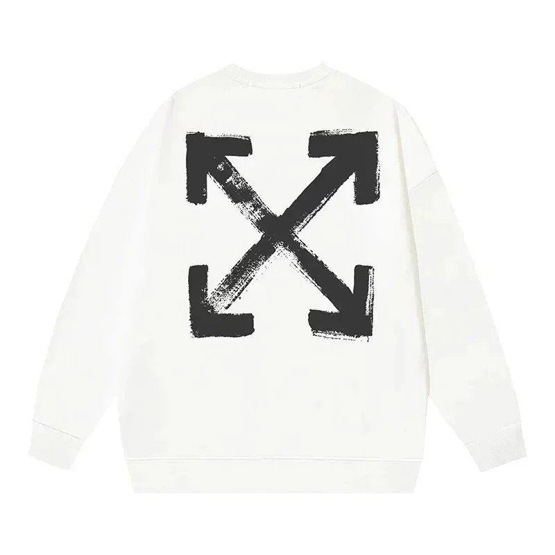 Off-White Hoodies & Sweatshirts Crewneck Sweatshirt with Arrow Graphic image 10