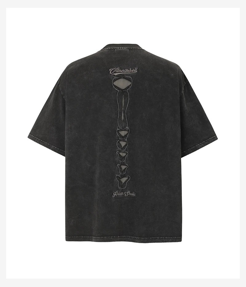 Hellstar Studios Hellstar From Vang Hell Graphic Oversized T-Shirt Black T-Shirts - 12