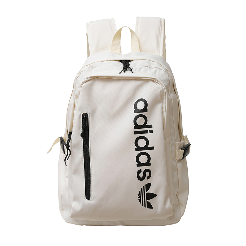 Adidas Backpacks Three-Stripe Trefoil Backpack — D915-2 white
