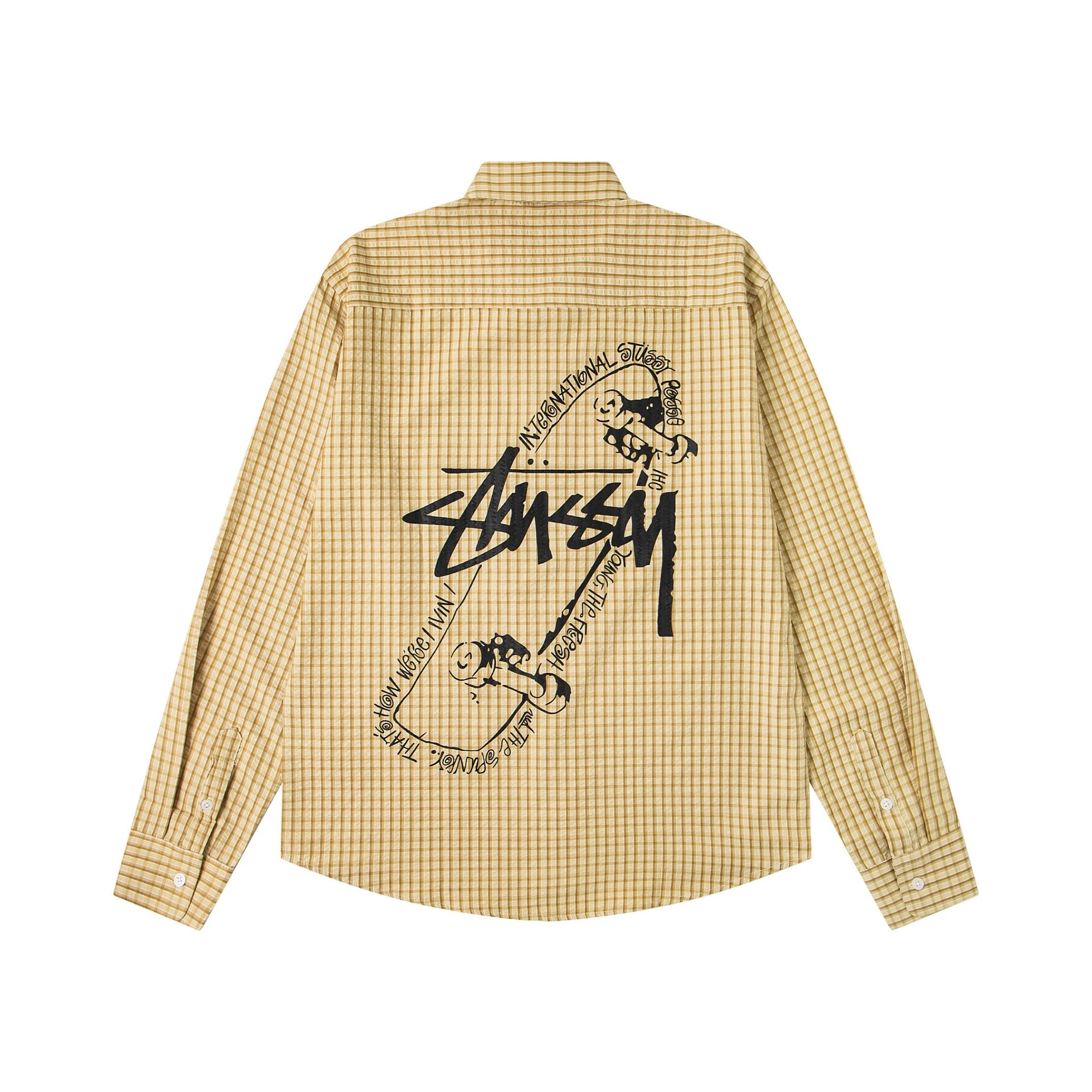 Stüssy Shirts Graphic Plaid Button-Up image 4