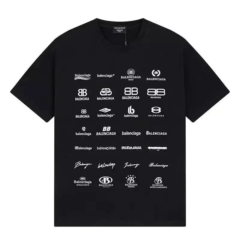 Balenciaga T-Shirts Logo Print — 035