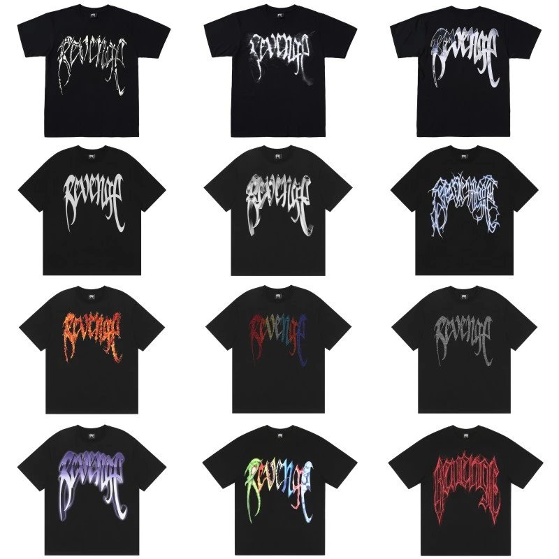 Revenge T-Shirts Gothic Logo Graphic image 2