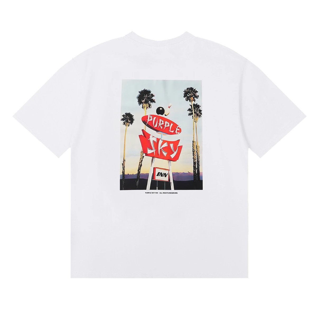 Purple Brand T-Shirts Graphic Print Short-Sleeve T-Shirt — 14