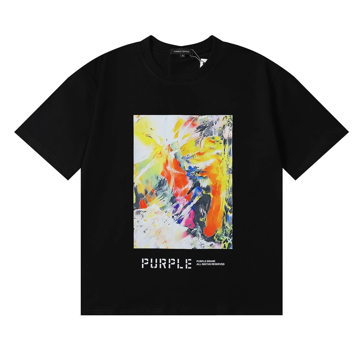 Purple Brand T-Shirts Graphic Print Short-Sleeve T-Shirt — 21
