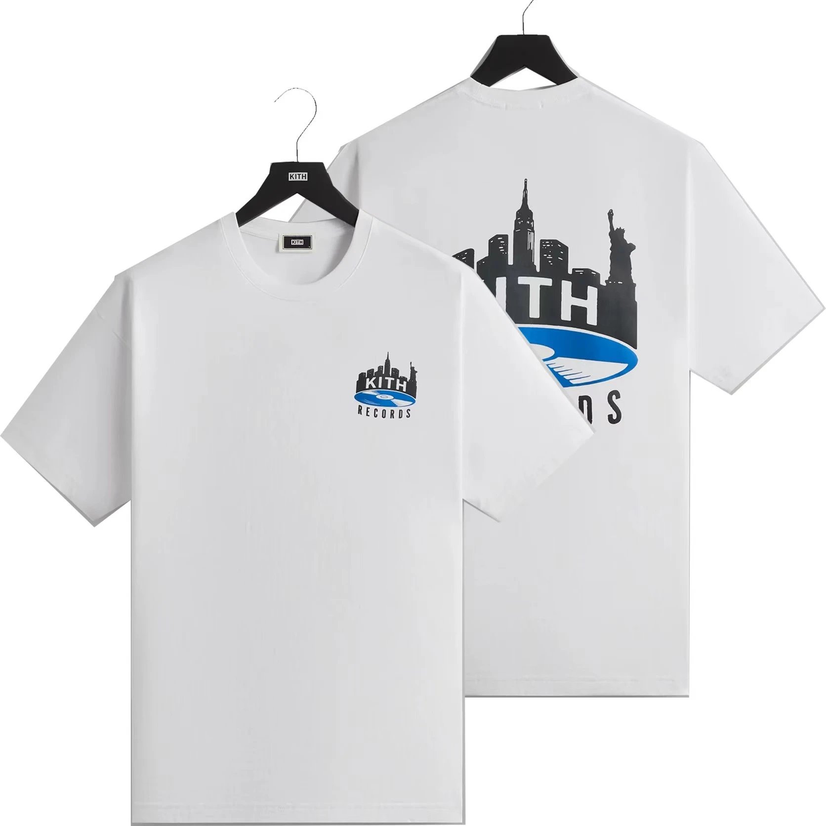 Kith T-Shirts Graphic Print Short-Sleeve T-Shirt — K-269 white