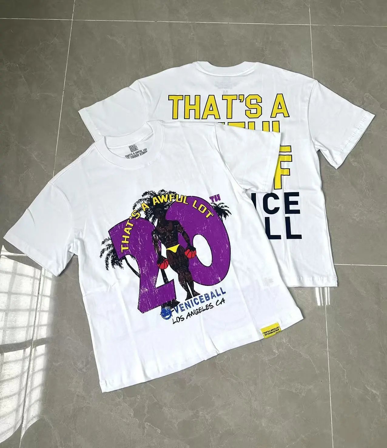 That's a Awful Lot of Cough Syrup T-Shirts Graphic-print short-sleeve T-shirt — 235 white