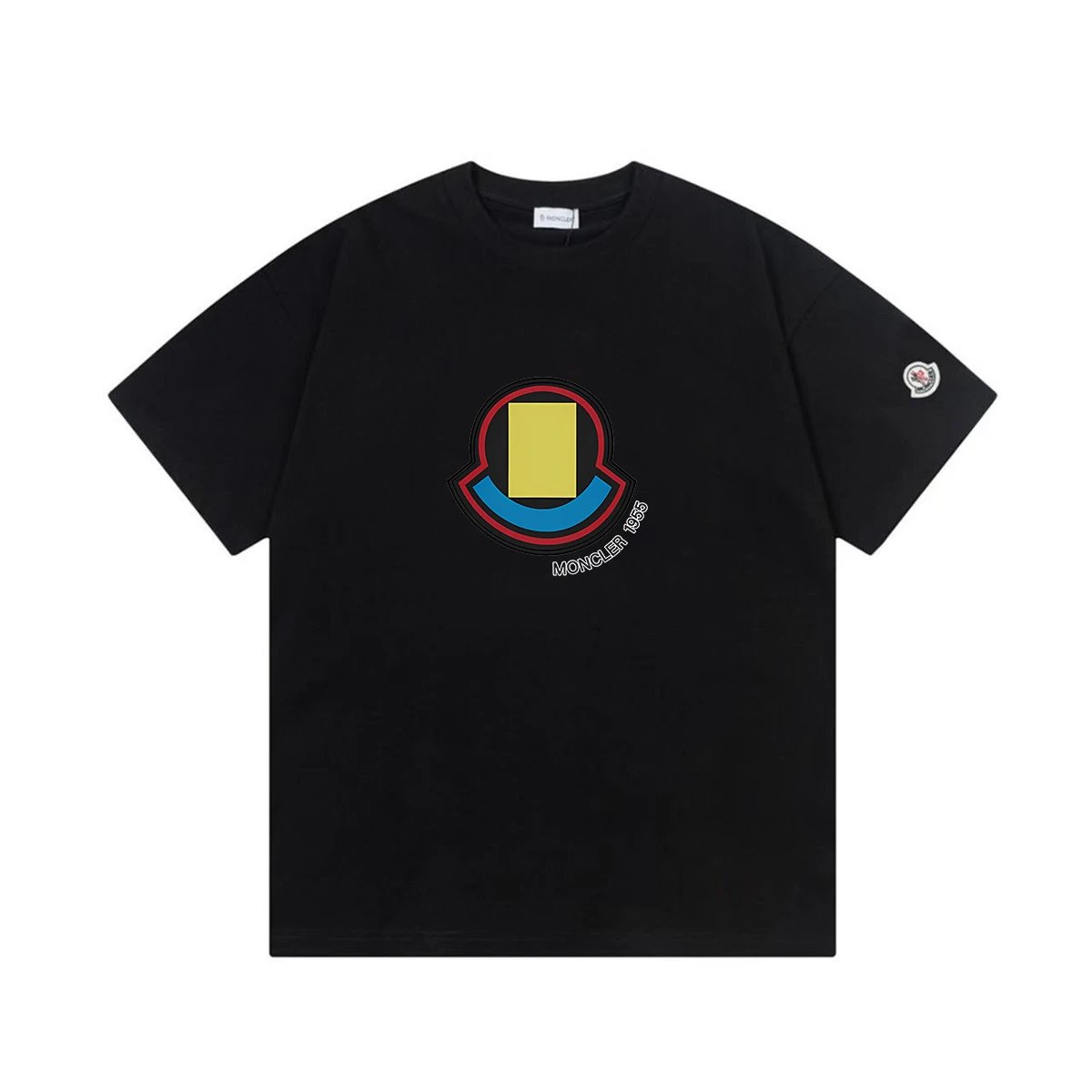 Moncler T-Shirts Short-Sleeve Graphic Print image 3
