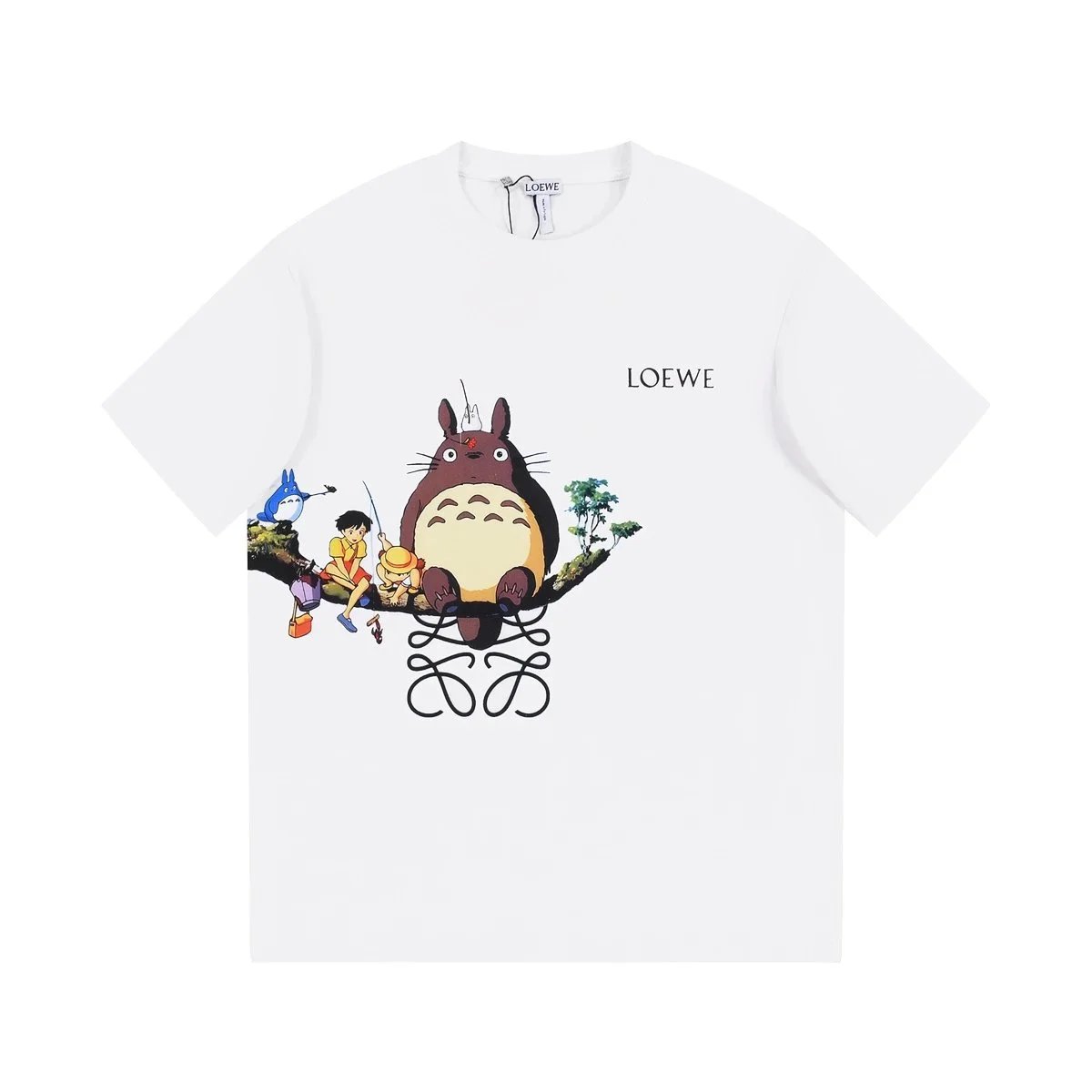 Loewe T-Shirts Short-Sleeve Graphic Logo T-Shirt image 3