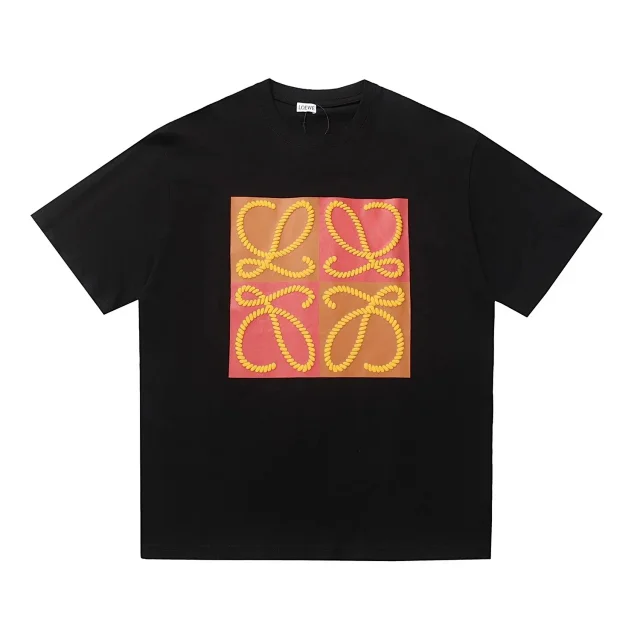 Loewe T-Shirts Short-Sleeve Graphic Logo T-Shirt product detail image 2
