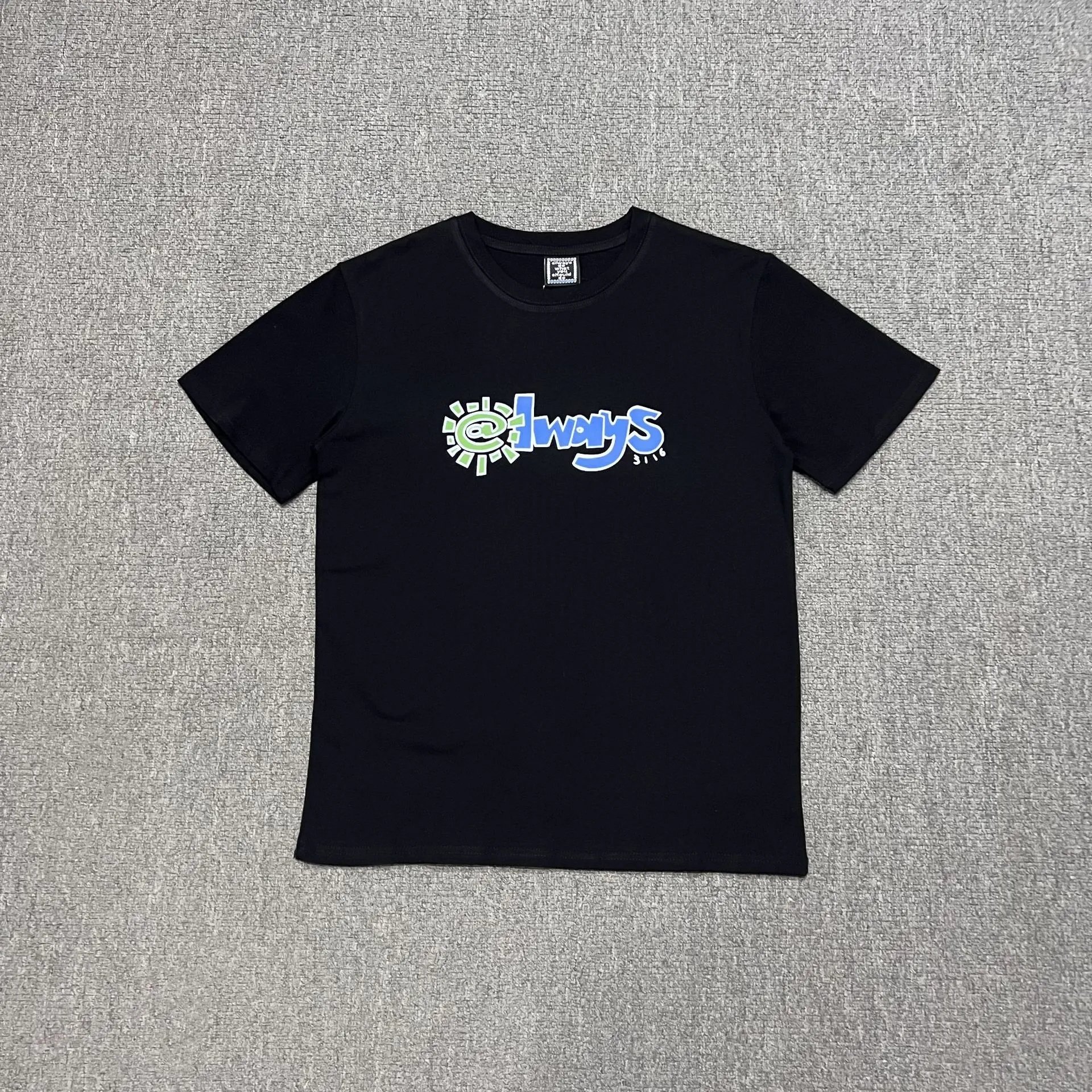A&D T-Shirts Graphic Print Short-Sleeve T-Shirt — AD07 Black