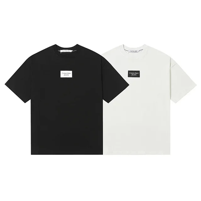 Calvin Klein T-Shirts Logo-print crew-neck short-sleeve product detail image 7