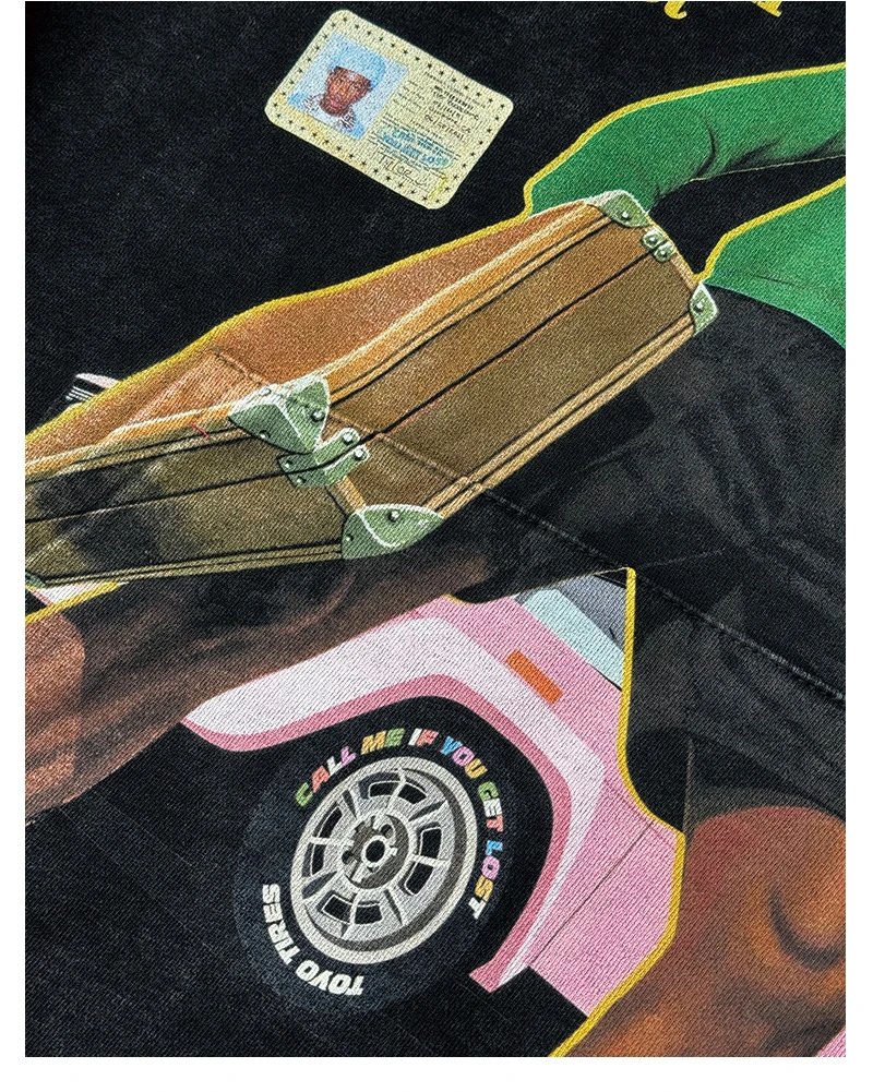 Cactus Jack GOLF Wang Tyler The Creator 'Call Me If You Get Lost' Long Sleeve T-Shirt Black T-Shirts - 15