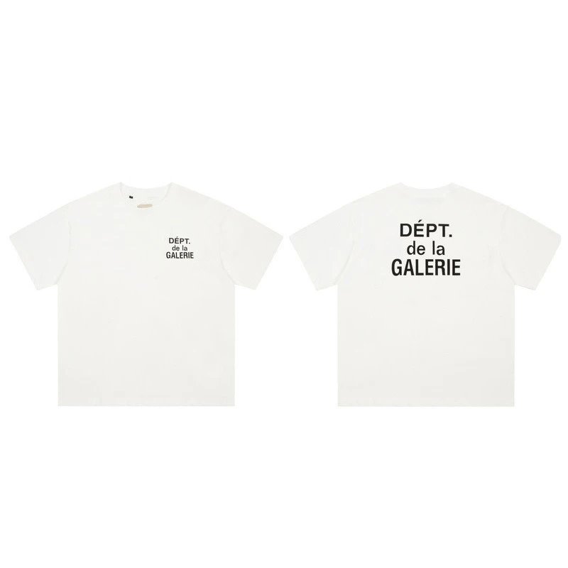 Gallery Dept. T-Shirts Short-Sleeve Graphic Print — D 79#White (digital direct injection)