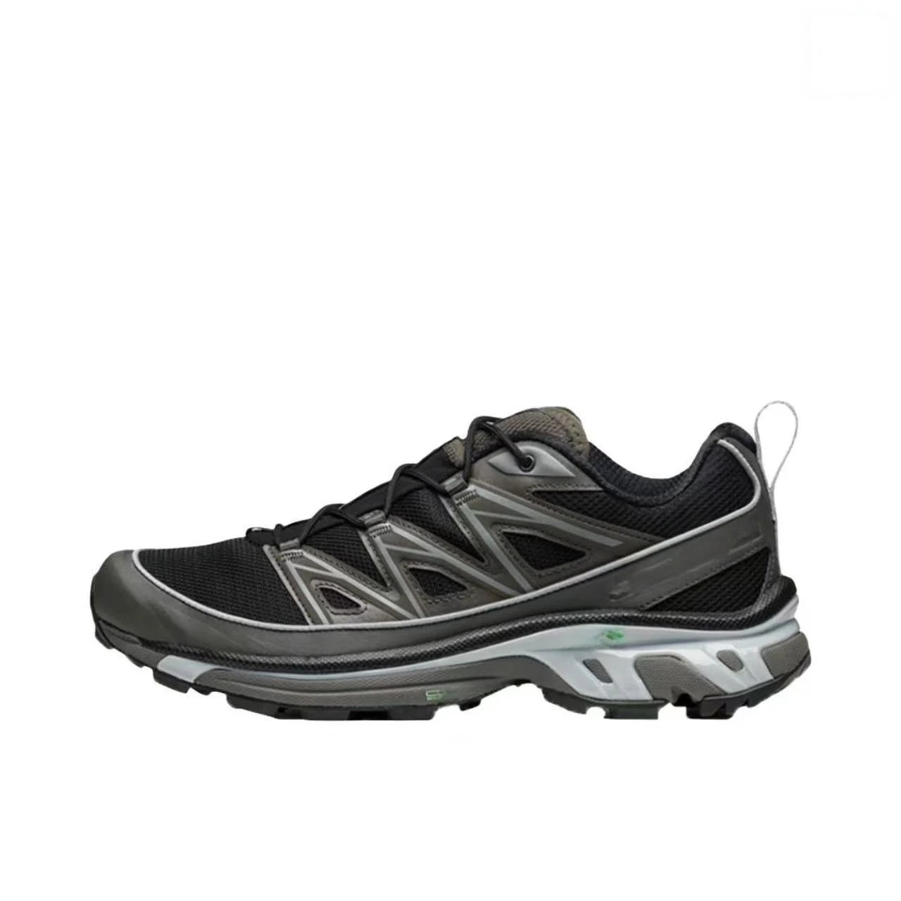 Salomon XTQ and XT 6 trail shoes — Second-generation black and green