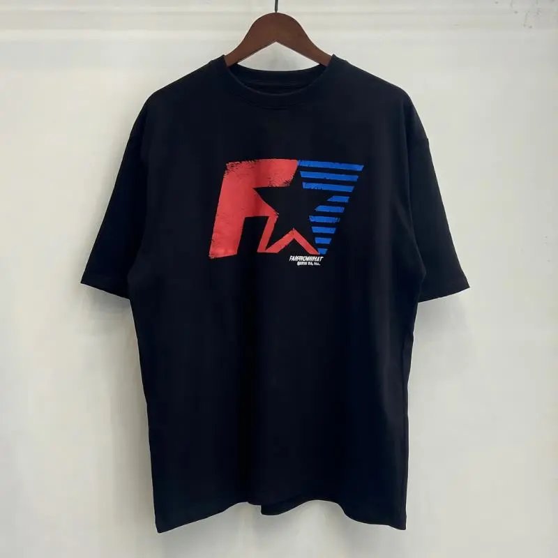 GRAILZ T-Shirts Graphic-print crew-neck T-shirt — FR0926 Black