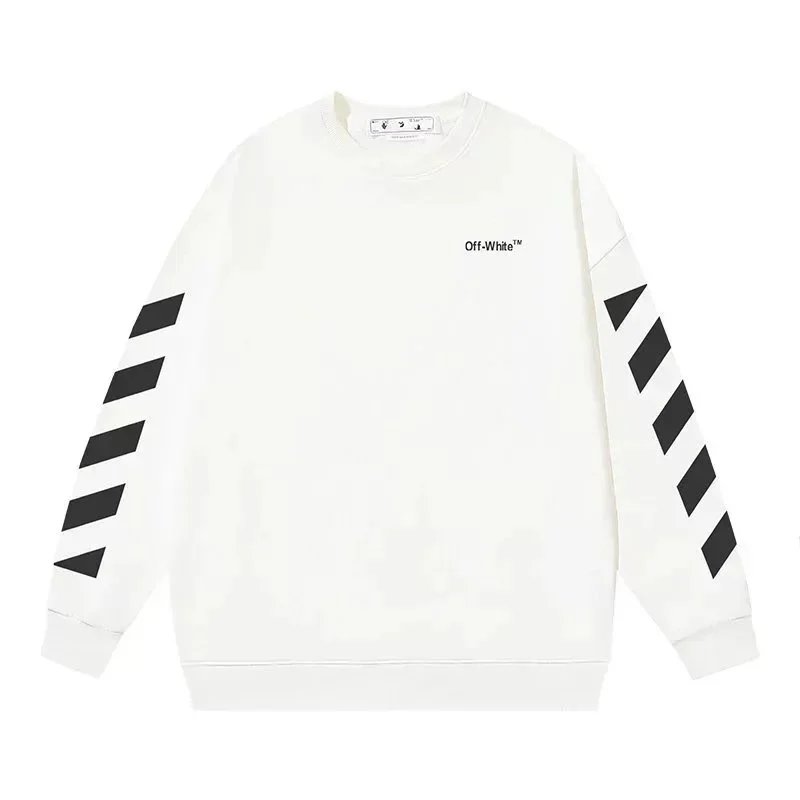 Off-White Hoodies & Sweatshirts Crewneck Sweatshirt with Arrow Graphic image 12