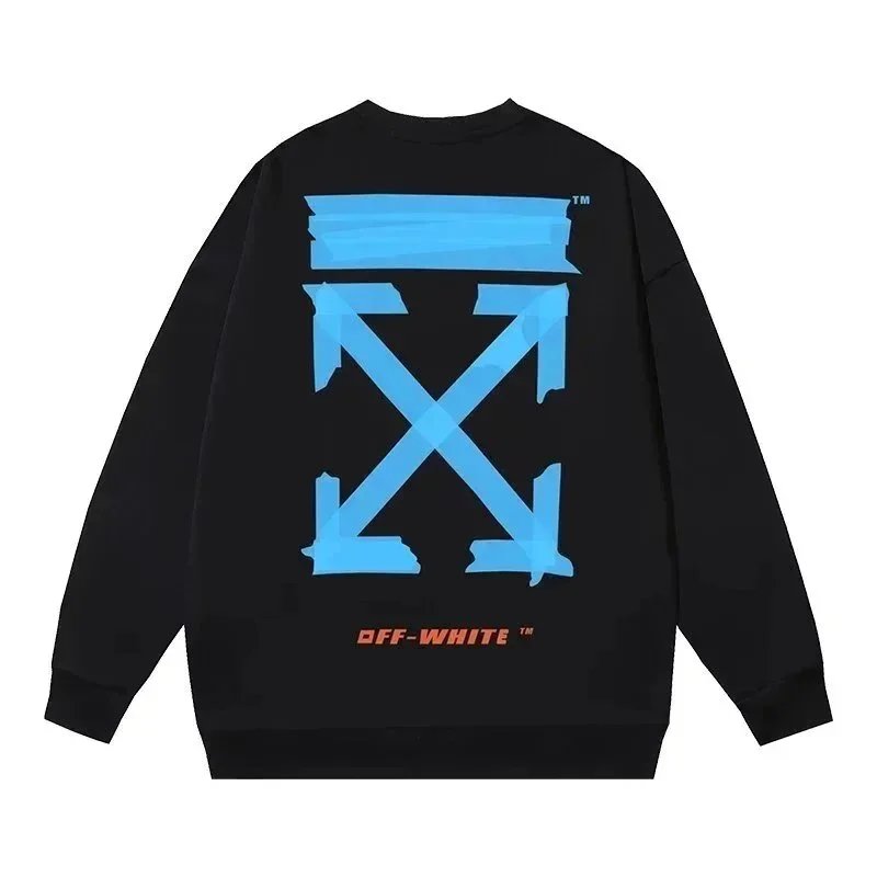 Off-White Hoodies & Sweatshirts Crewneck Sweatshirt with Arrow Graphic — 16