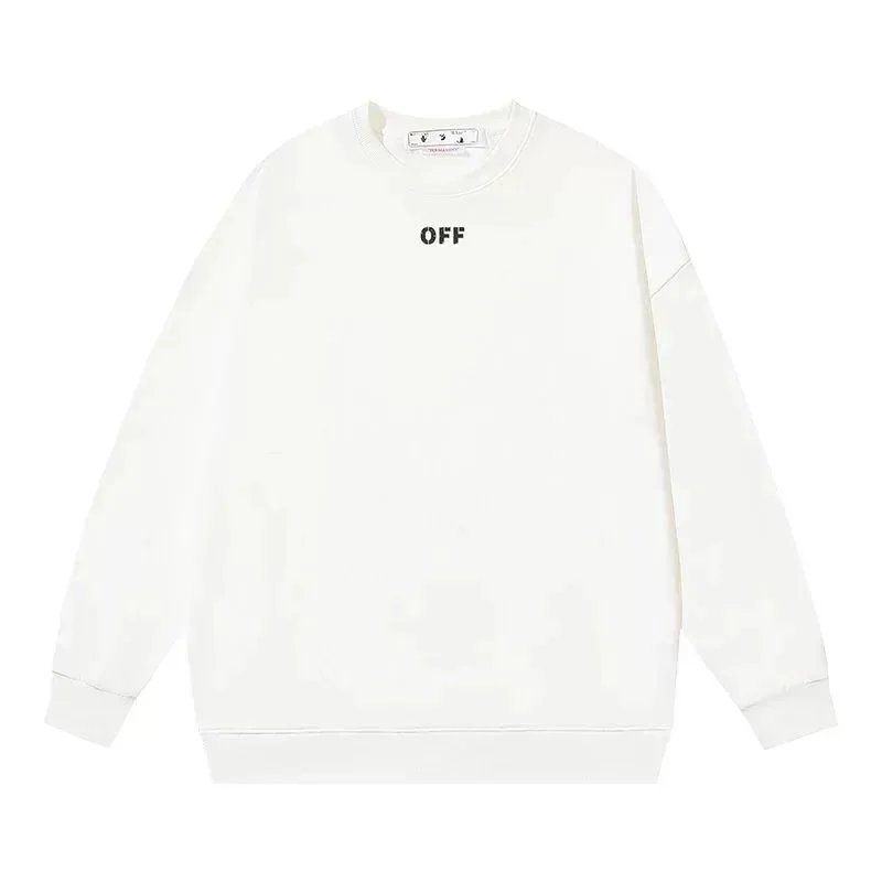 Off-White Hoodies & Sweatshirts Crewneck Sweatshirt with Arrow Graphic — 24