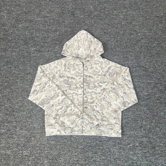 M&T Jackets Hooded zip-up embroidered jacket product detail image 7