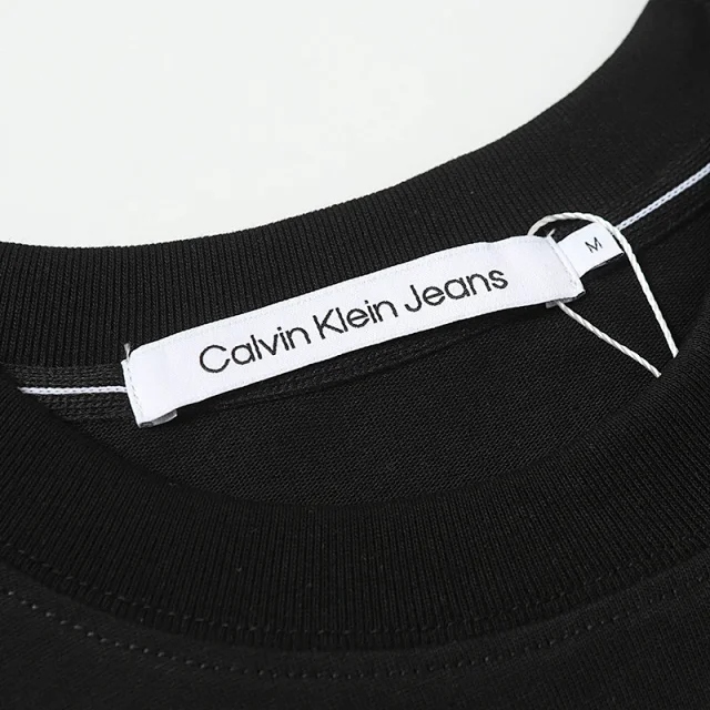 Calvin Klein T-Shirts Logo-print crew-neck short-sleeve product detail image 20