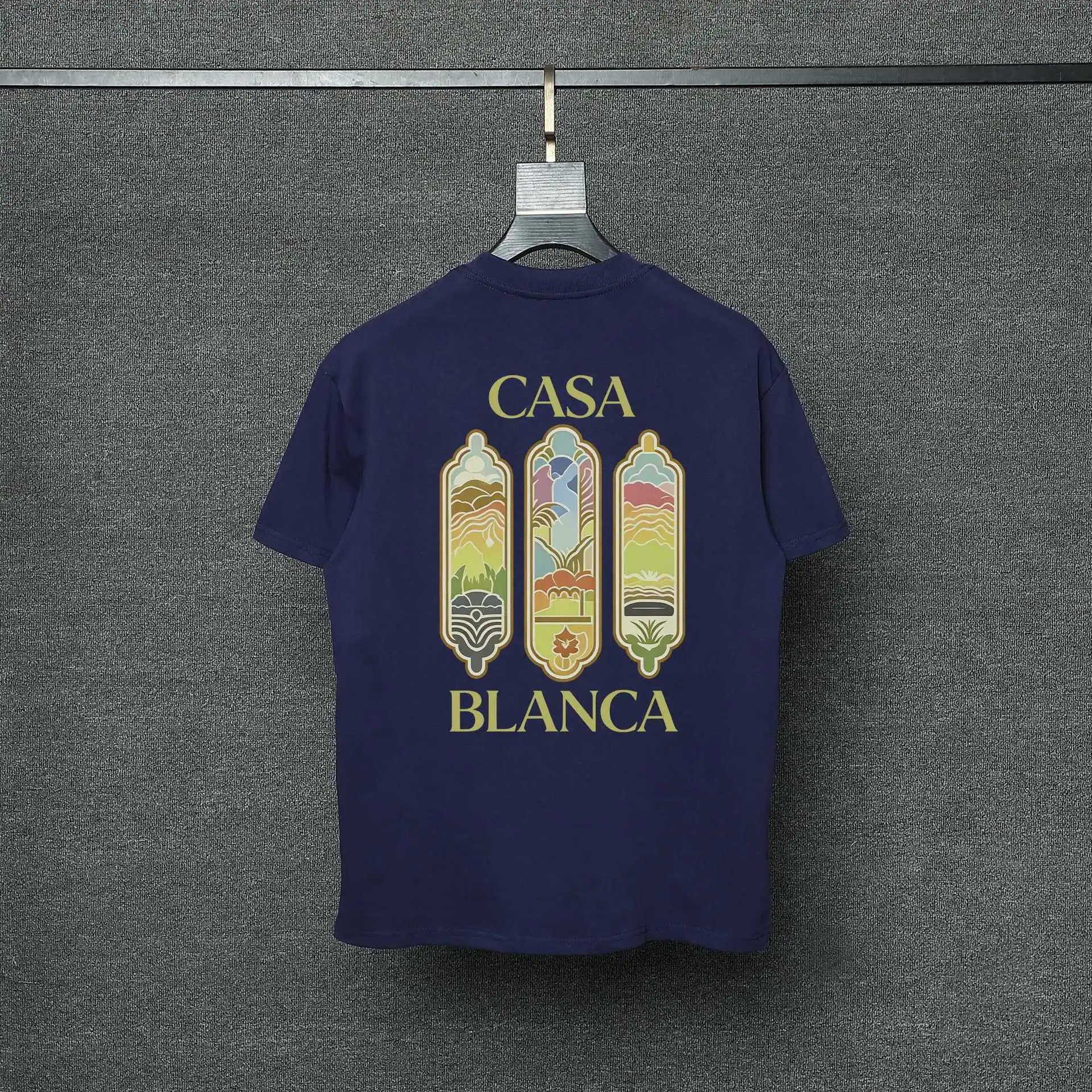Casa Blanca T-Shirts Ladurée Graphic — 4 Royal blue
