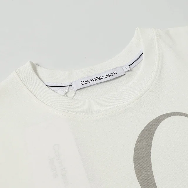 Calvin Klein T-Shirts Logo-print crew-neck short-sleeve product detail image 26