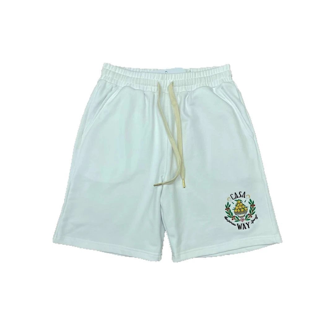 Casablanca Shorts Drawstring logo-print image 4