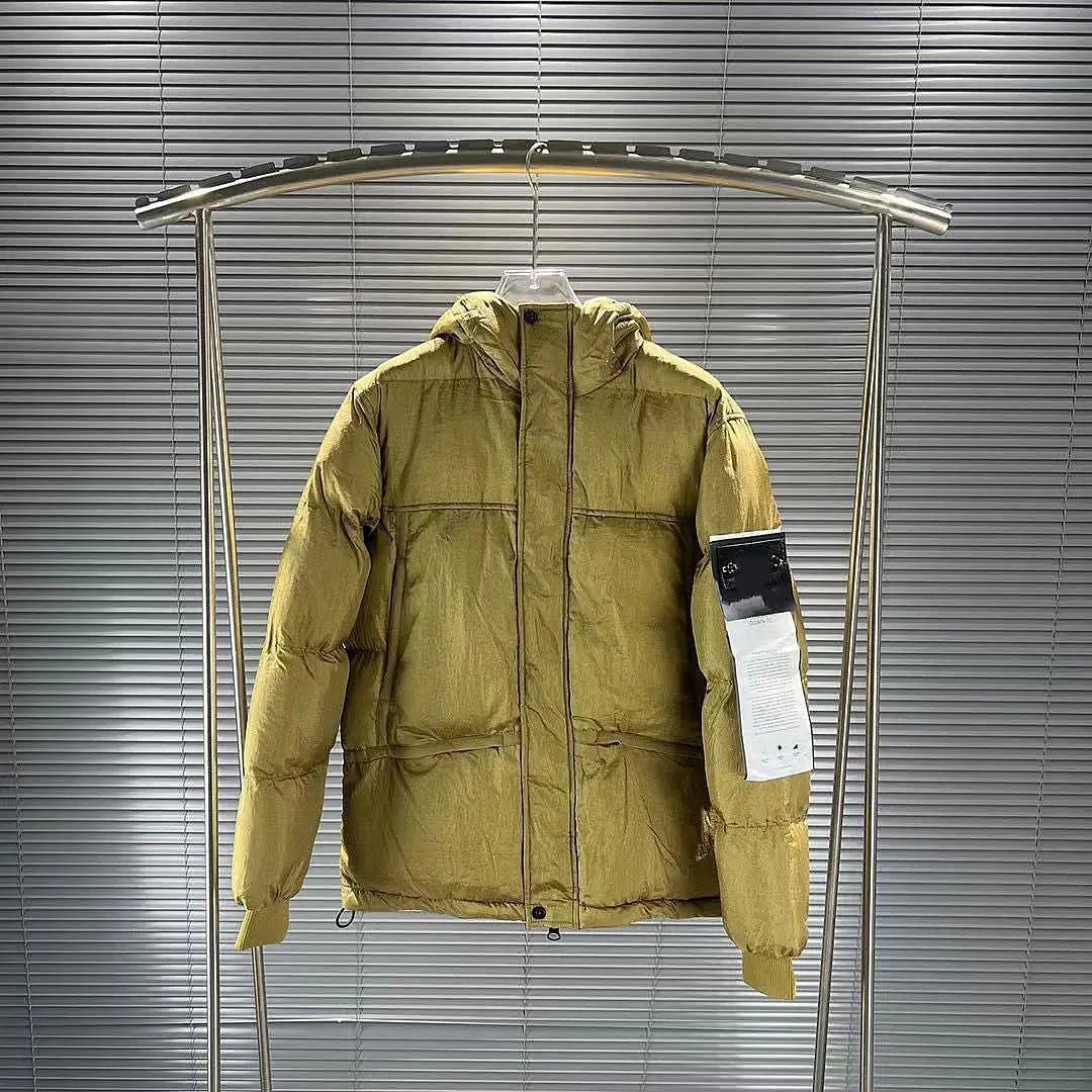 Stone Island Shadow Project Down Jacket Gray Outerwear - 7
