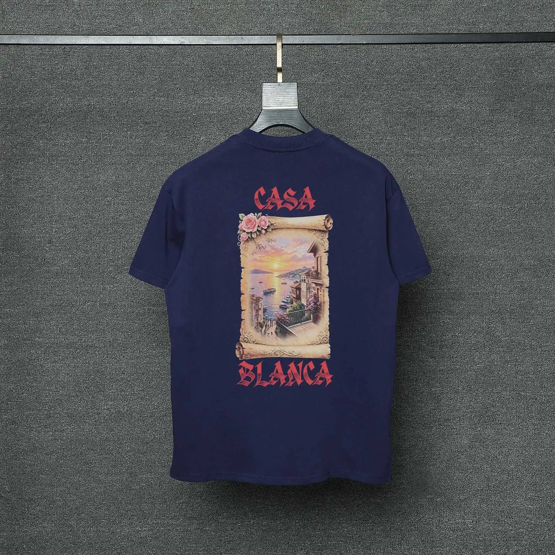 Casa Blanca T-Shirts Ladurée Graphic — 5 Royal blue