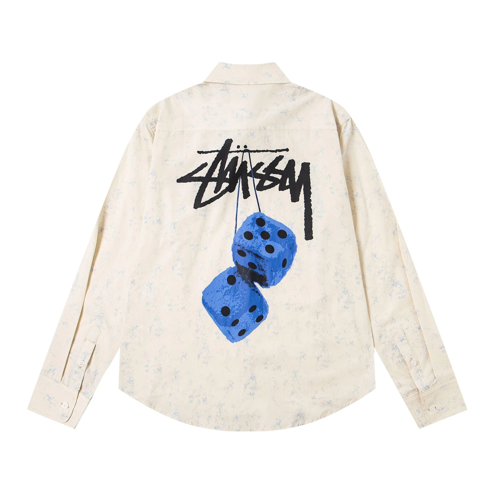 Stüssy Shirts Graphic Plaid Button-Up — 6968 blue
