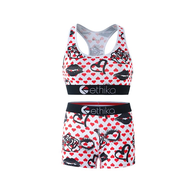 Ethika Matching Sets Girls' sports bra and shorts set — 2001