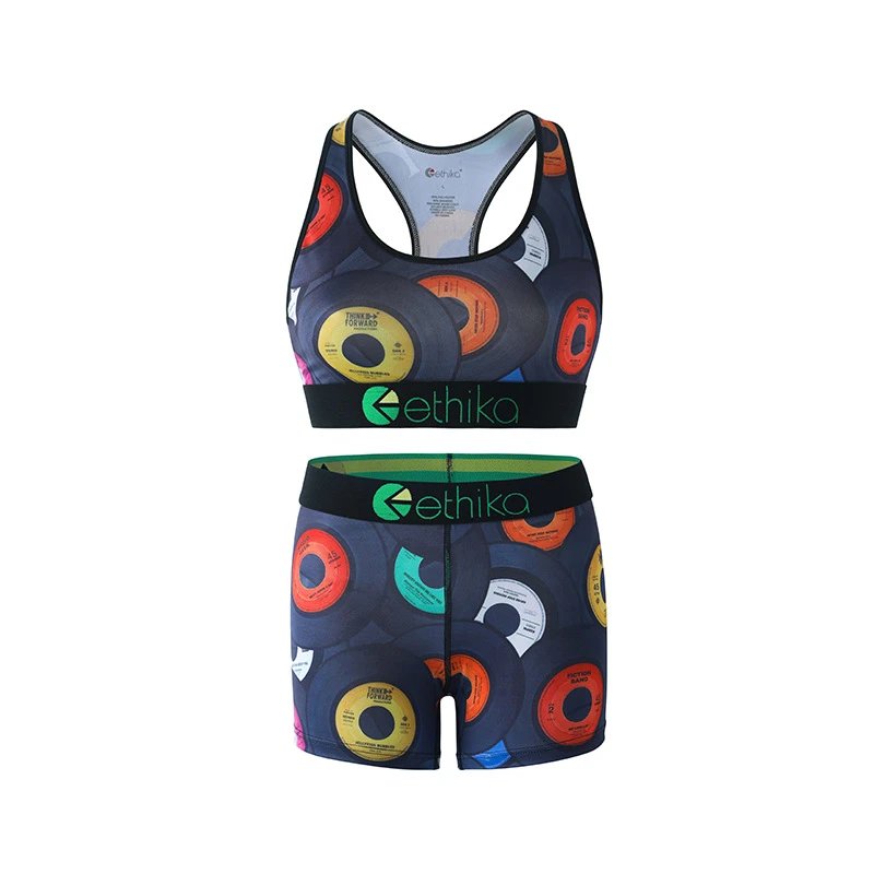 Ethika Matching Sets Girls' sports bra and shorts set — 2012