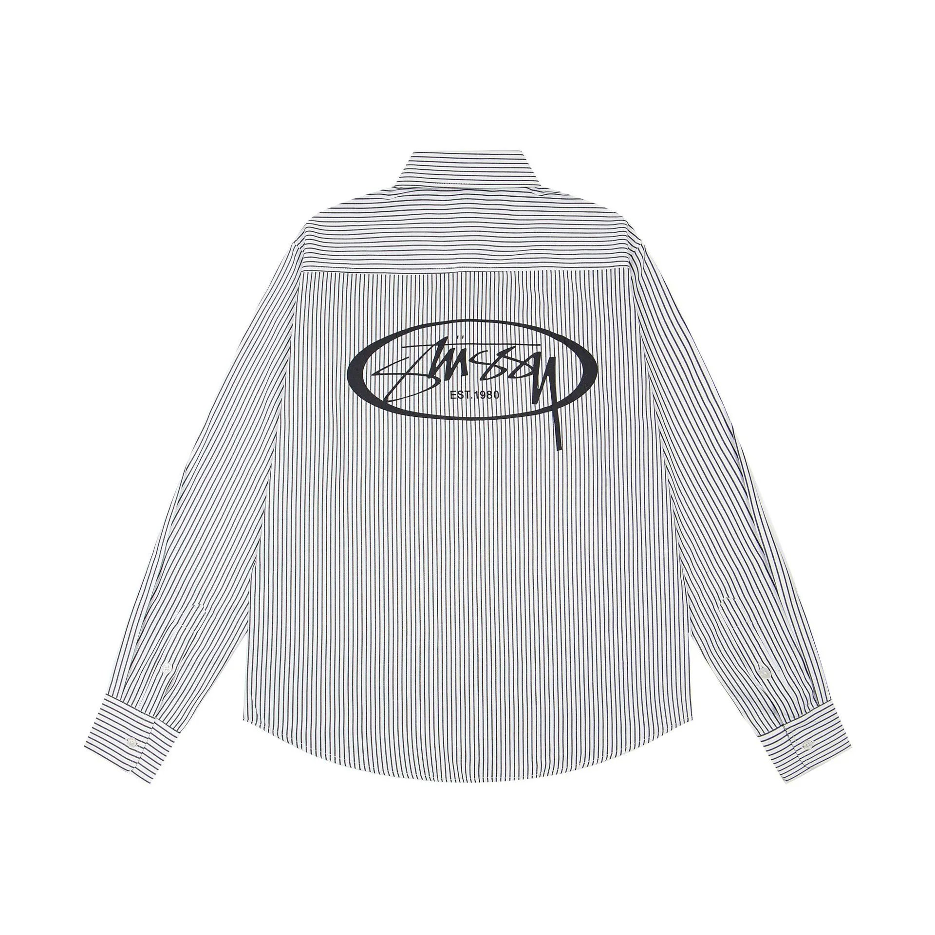 Stüssy Shirts Graphic Plaid Button-Up — 6982 black